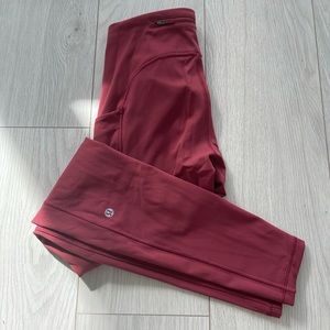 Lululemon Chianti Speed Up Tights